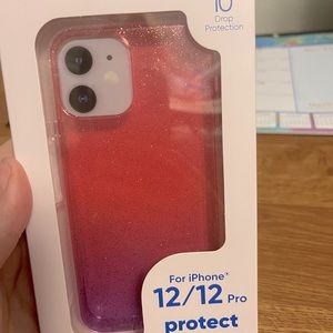 iPhone12/12pro glitter cAse